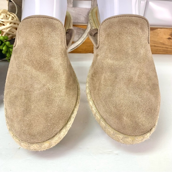 Miz Mooz Carson Suede Slip On Espadrille Mules - Picture 4 of 9